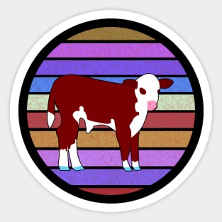 Little Calf Sticker